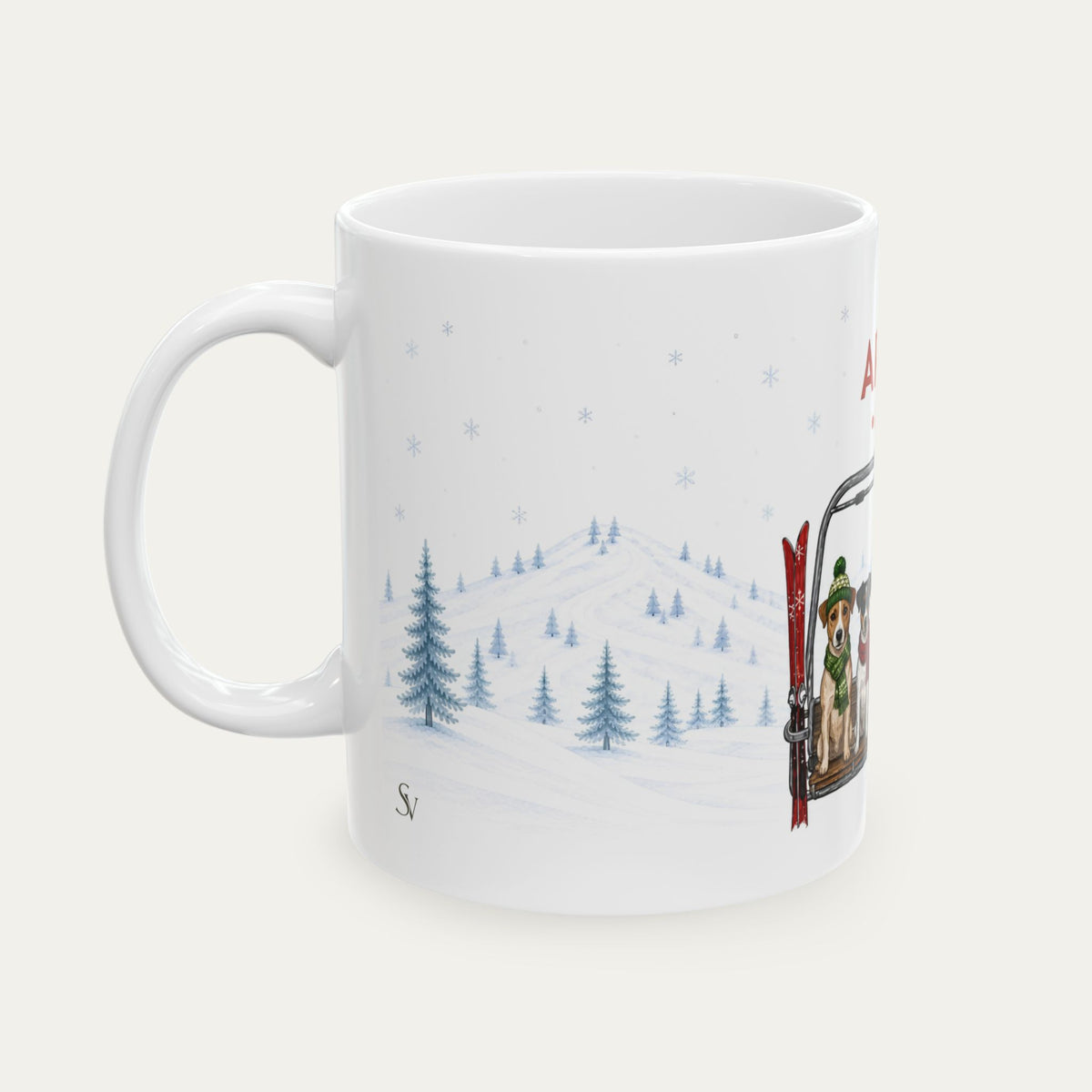 Jack Russel  Aprés Ski Mug