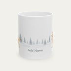 Custom Golden Retriver Christmas Santa Hat Mug