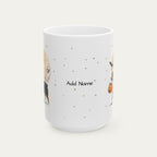 Custom Australian Shepherd Tri color Halloween mug