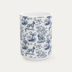 Belgian Malinois Blue Toile Mug