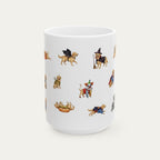 Golden Retriever Halloween mug