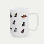 Cocker Spaniel Black Halloween mug