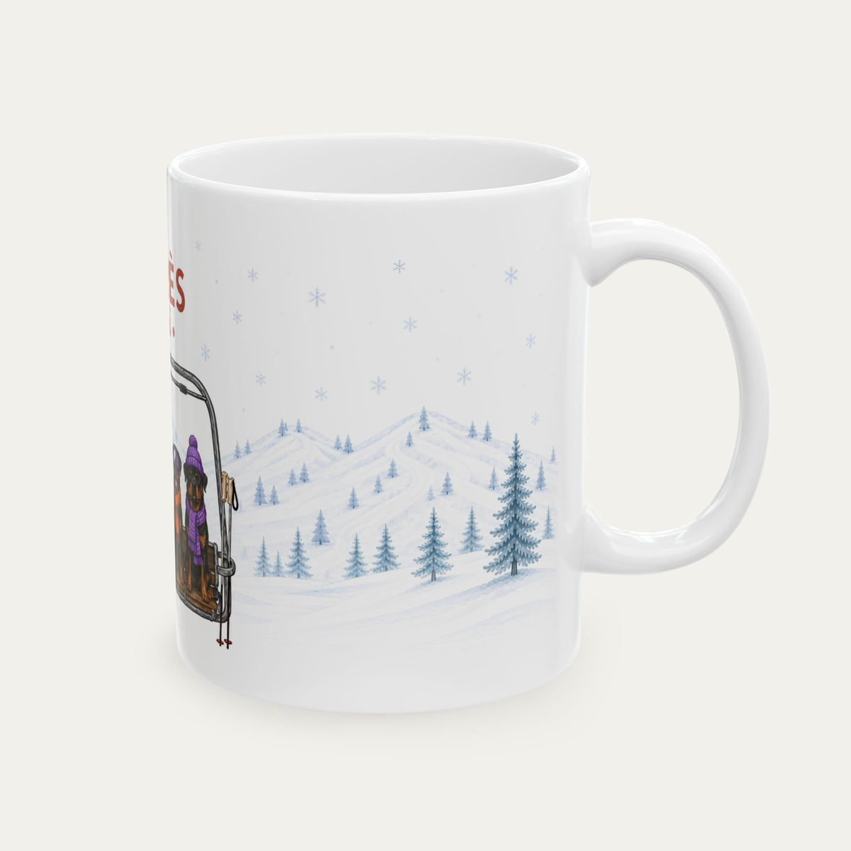 Rottweiler  Aprés Ski Mug