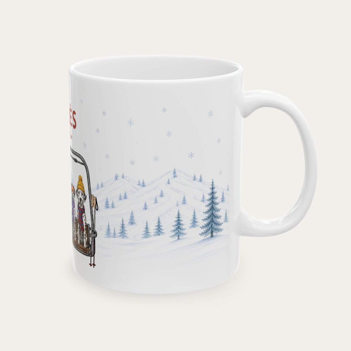 Dalmatian Aprés Ski Mug