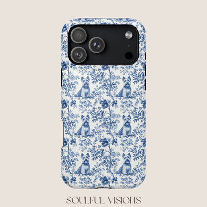 Scottish Terrier Toile De Jouy Magnetic Phone Case