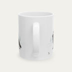 Custom German Shepherd Black  Christmas Santa Hat Mug