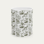 Belgian Malinois Sage Green Toile Mug