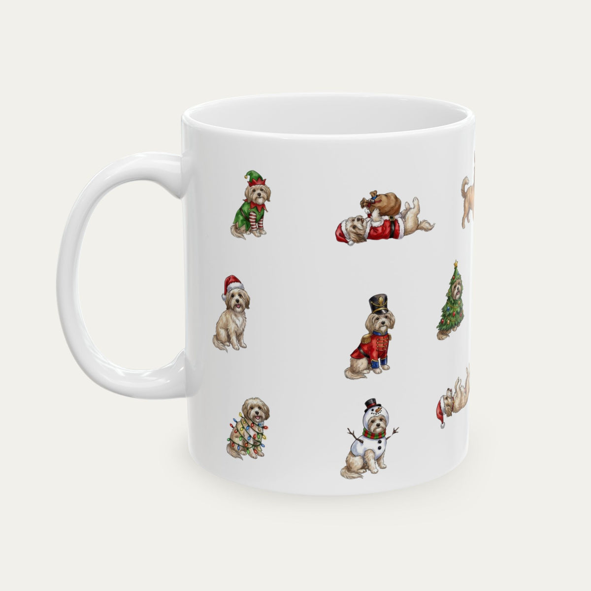 Havanese Christmas Mug