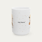 Custom Greyhound Halloween mug