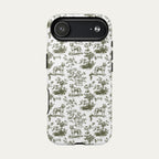 Pitbull Sage Green Toile phone Case