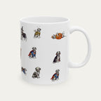 Great Dane Merle Halloween mug