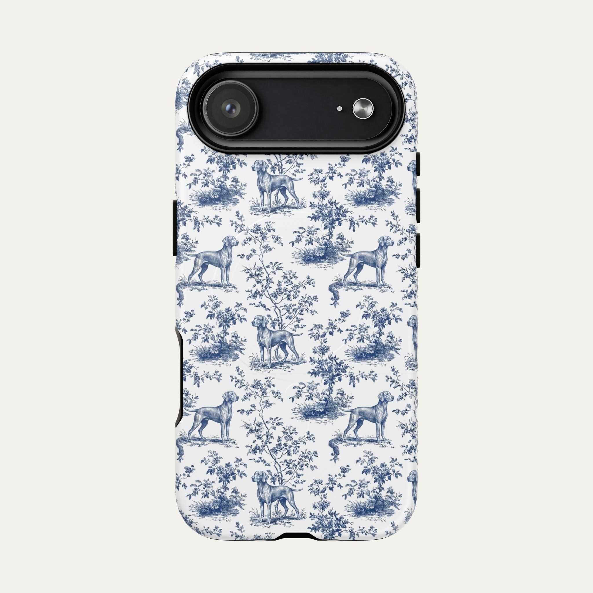 Weimaraner Blue Toile Phone case