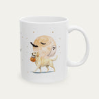 Custom Labrador Cream Halloween mug