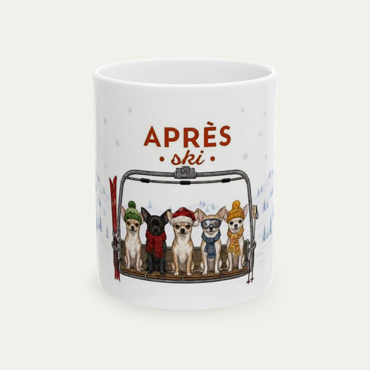 Chihuahua Shorthaired  Aprés Ski Mug