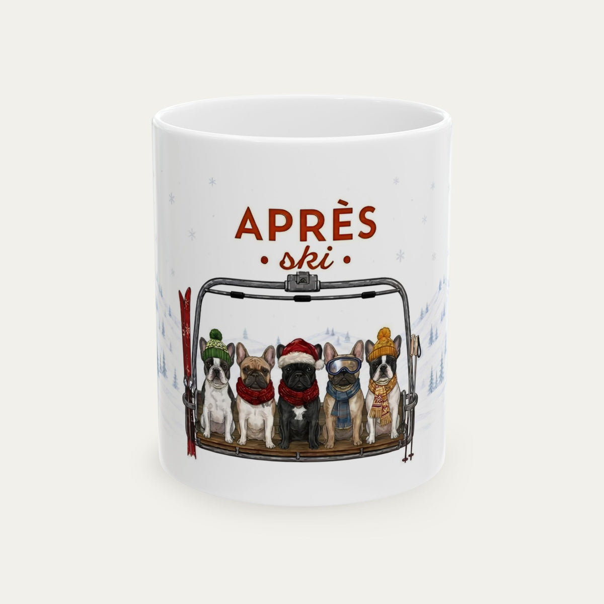 French Bulldog  Aprés Ski Mug