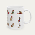 Chihuahua LH Fawn Christmas Mug