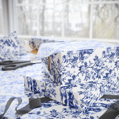 Boxer French Toile De Jouy Wrapping Paper