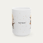 Custom Labrador Chocolate Halloween mug