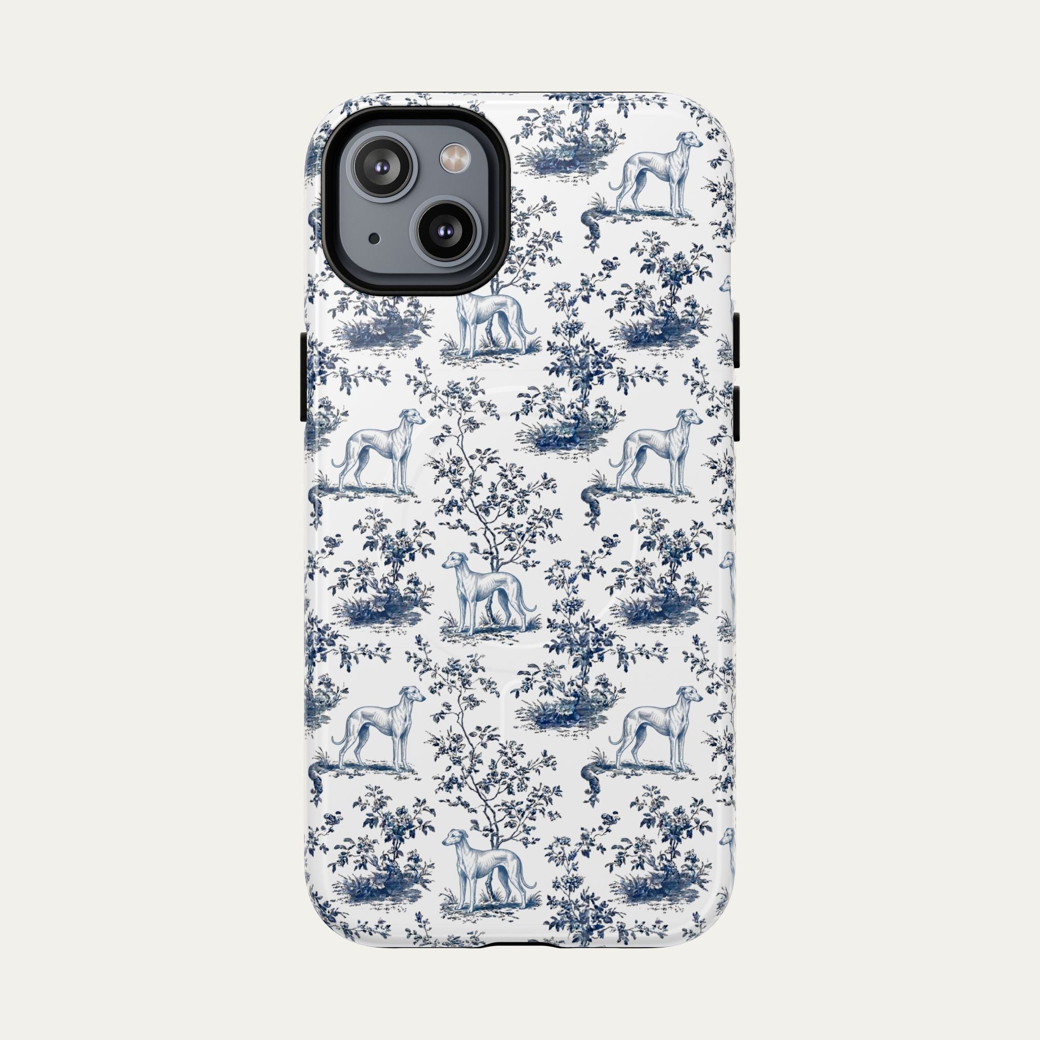 Sloughi Blue Toile Phone case