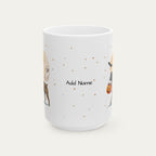 Custom Boxer Brindle Halloween mug