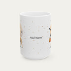 Custom Great Dane Fawn Halloween mug