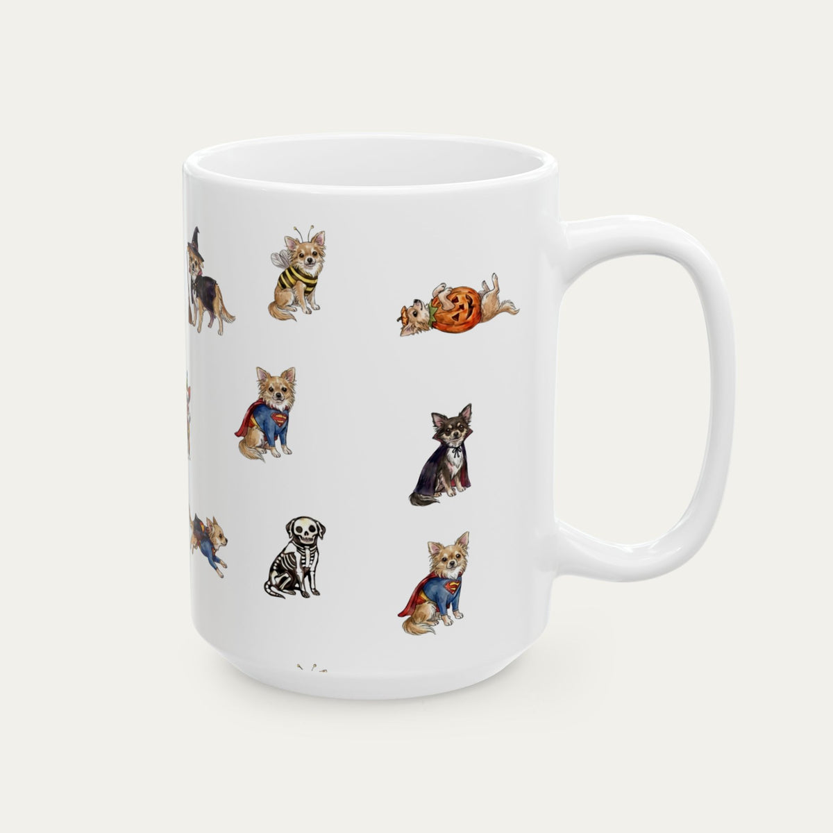 Chihuahua LH Halloween mug