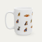 Golden Retriever Halloween mug