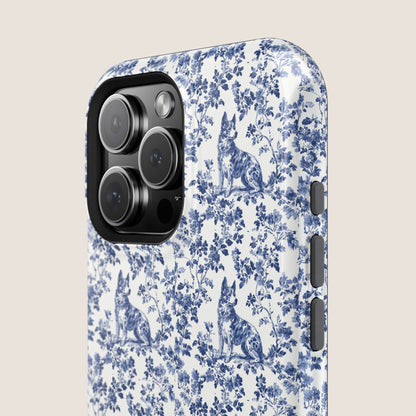 Australian Cattle Toile De Jouy Magnetic Phone Case