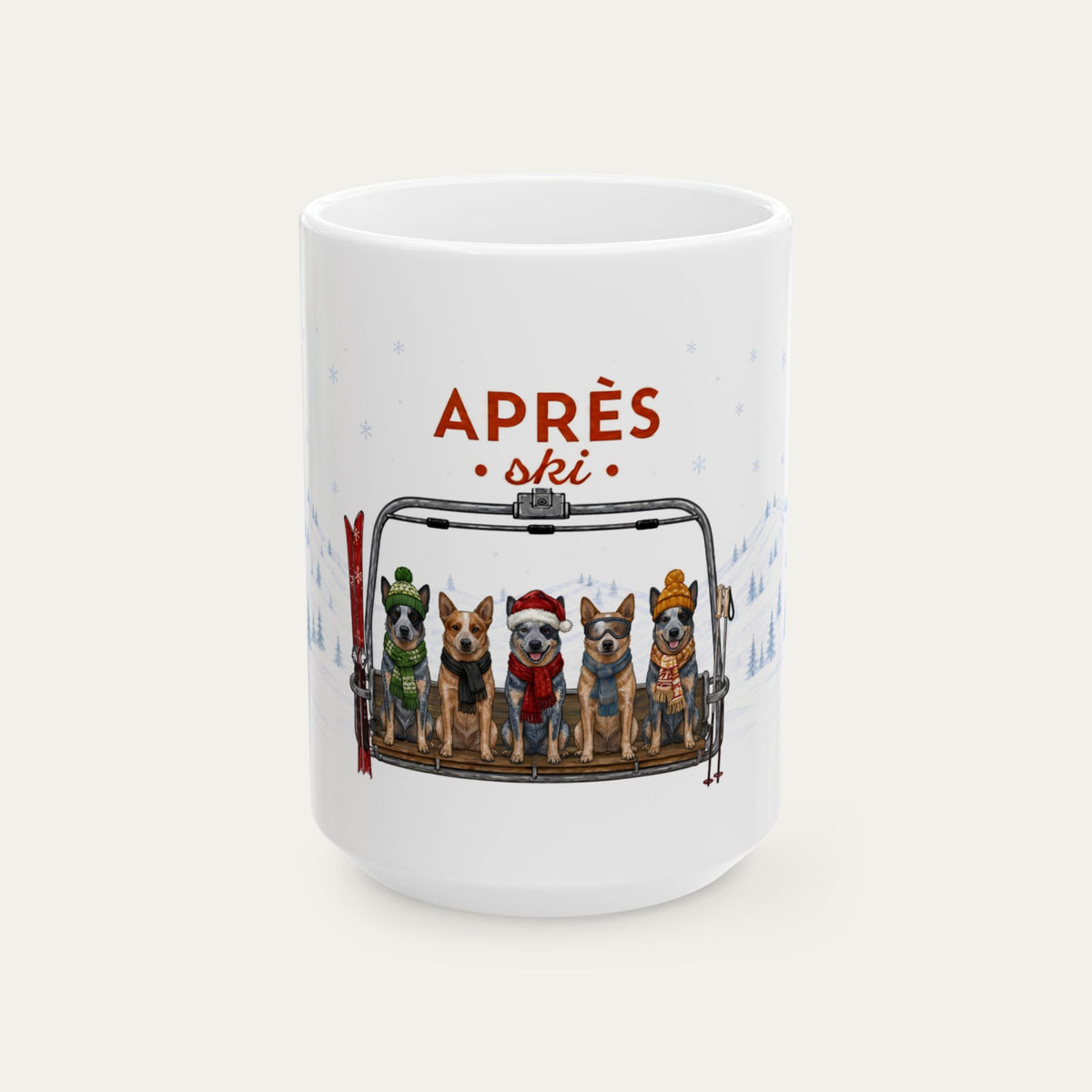 Australian Cattle  Aprés Ski Mug