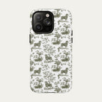 Rottweiler Sage Green Toile phone Case