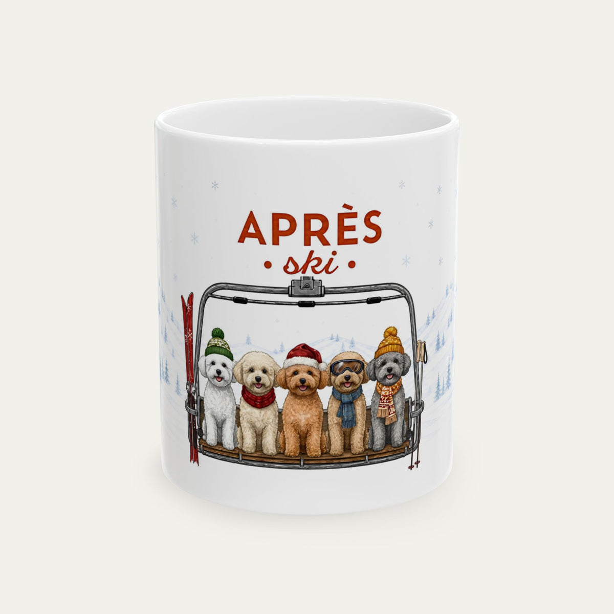 Bichon Frise  Aprés Ski Mug