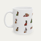 Boxer Fawn Christmas Mug