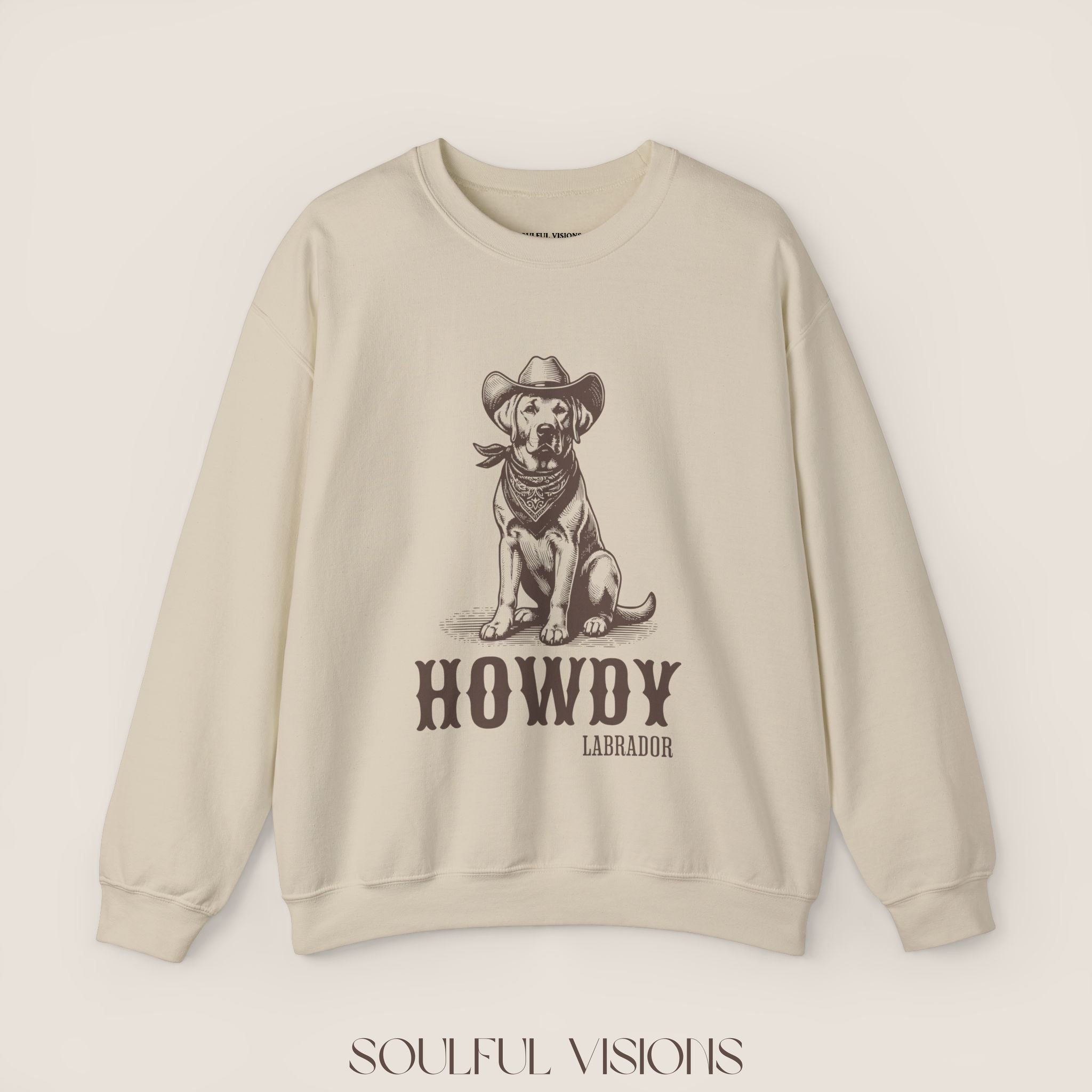howdy labrador sweater