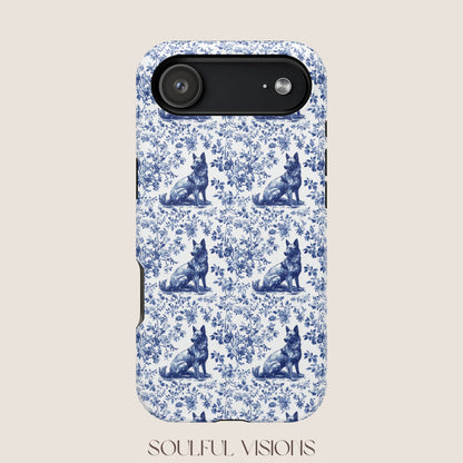 Belgian Malinois Toile De Jouy Magnetic Phone Case