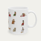 Goldendoodle Cream Christmas Mug