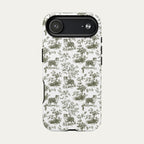 Australian Shepherd Sage Green Toile phone Case