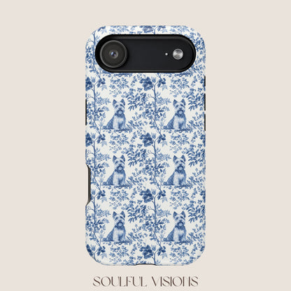 Scottish Terrier Toile De Jouy Magnetic Phone Case