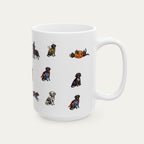 Labrador Black Halloween mug