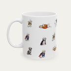 Maltese Halloween mug