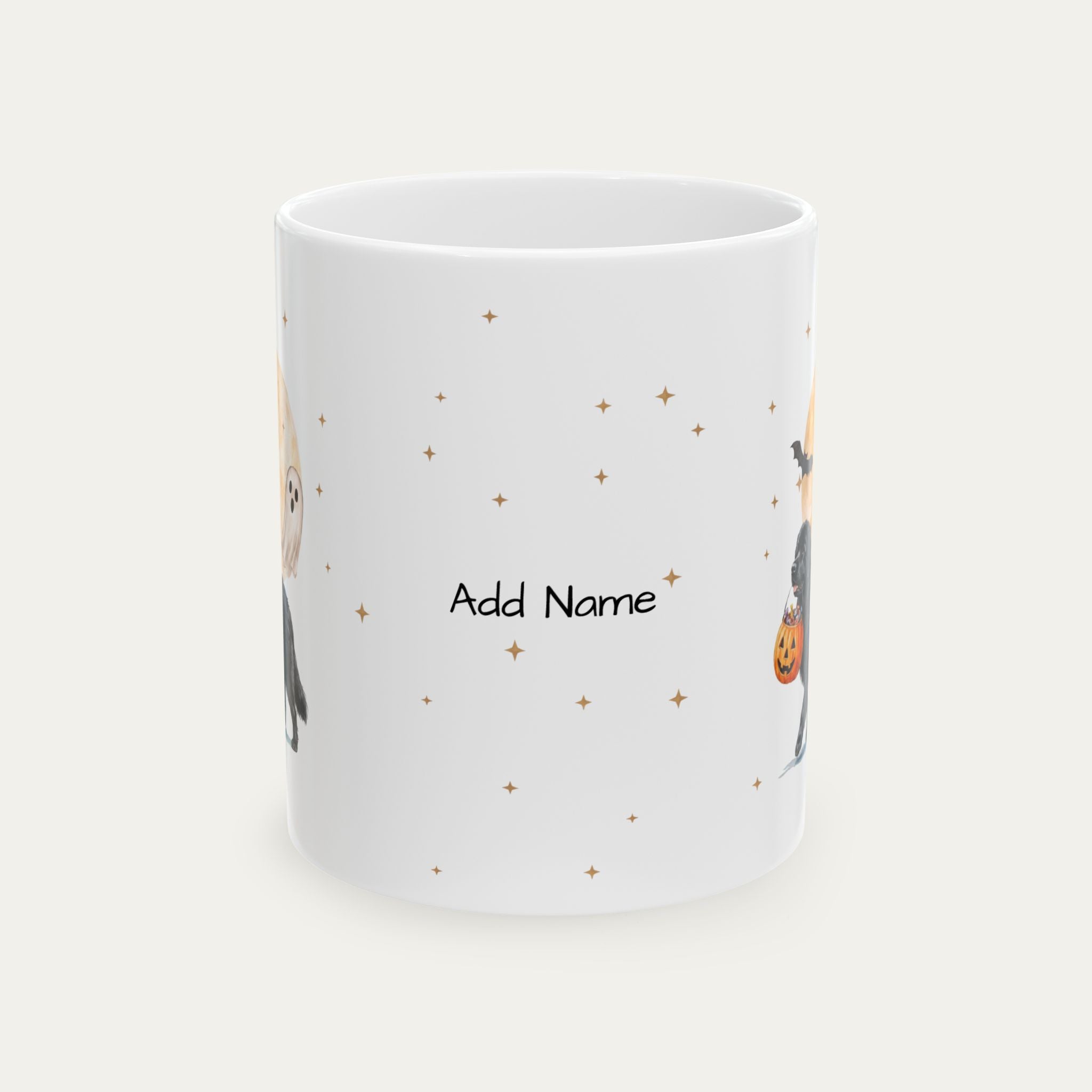 Custom Newfoundland Black Halloween mug
