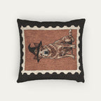 Australian cattle red  Halloween Woven Pillow