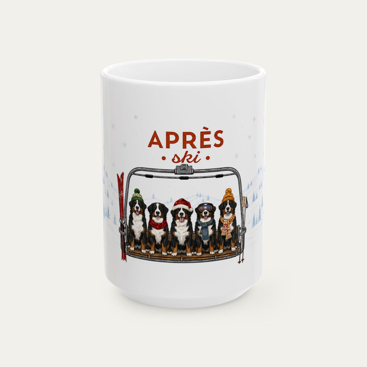 Bernese Mountain  Aprés Ski Mug