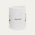 Custom German Shepherd Black Halloween mug