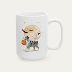 Custom Australian Shepherd Blue Merle Halloween mug
