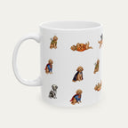 Goldendoodle Apricot Halloween mug