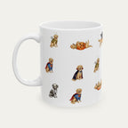 Golden Retriever Halloween mug