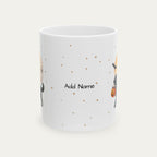 Custom Goldendoodle Black Halloween mug