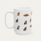 English Cocker spaniel Halloween mug