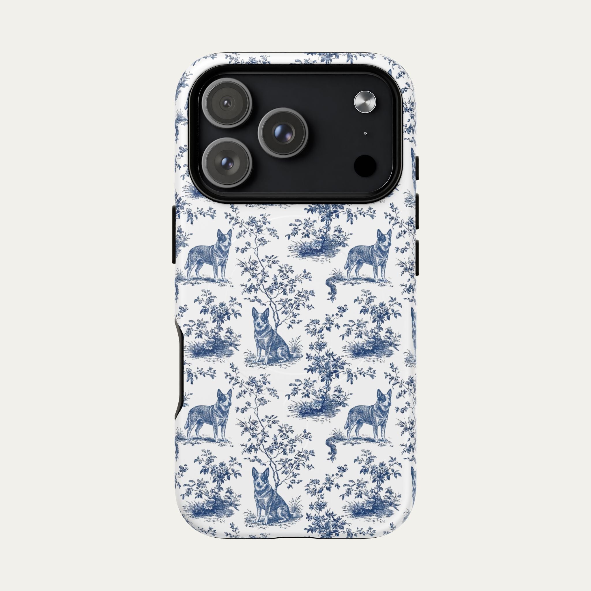 Australian Cattle Dog Blue Toile Phone case