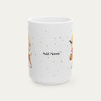 Custom Vizsla Halloween mug